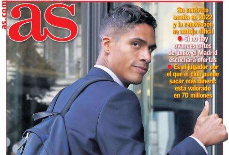 PORTADA - As: "Varane en el escaparate" 