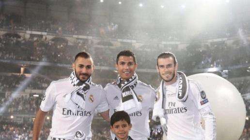 Cristiano Jr., testigo de lujo de la BBC