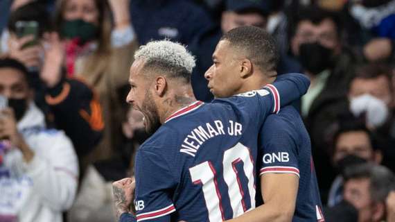 Mbapp&eacute; y Neymar, PSG