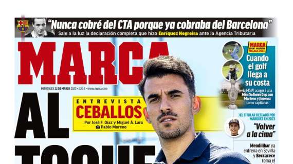 PORTADA | Marca, con Ceballos: "Kroos y Modric cada año son mejores"