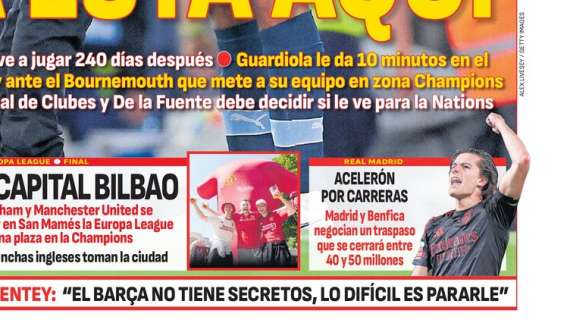 AS saca en portada el "acelerón por Carreras"