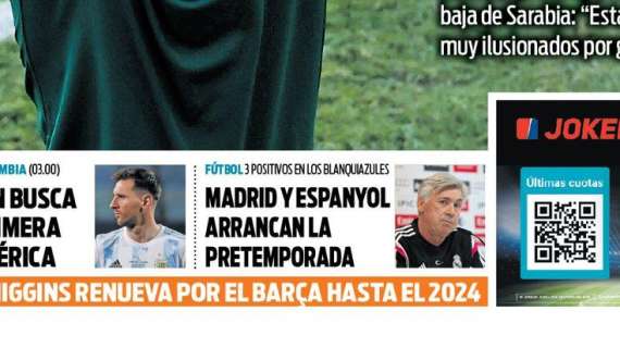 PORTADA | Sport: "Madrid y Espanyol arrancan la pretemporada"