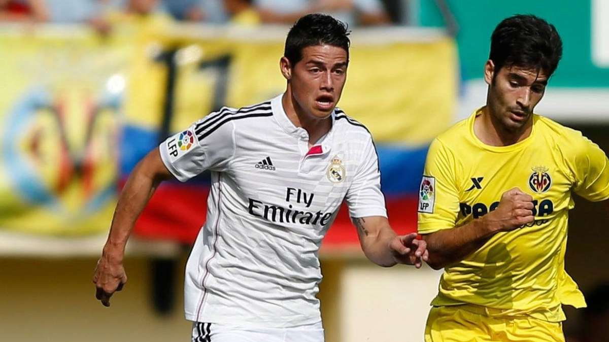 James Rodríguez, cien por cien de efectividad