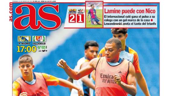 PORTADA | AS: "Mbappé llega a casa"