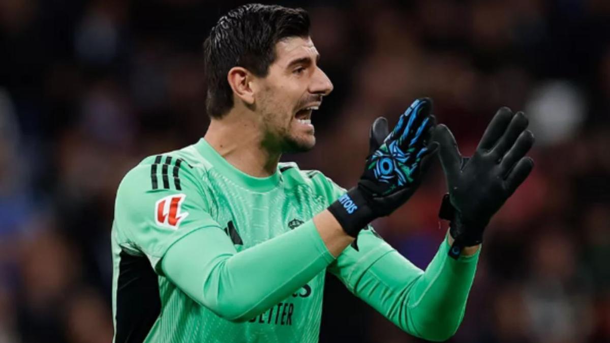Novedades sobre el estado físico de Courtois: preocupación en el Real Madrid