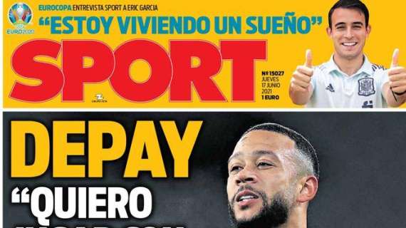 PORTADA | Sport: "El Real Madrid anuncia la marcha de Sergio Ramos"