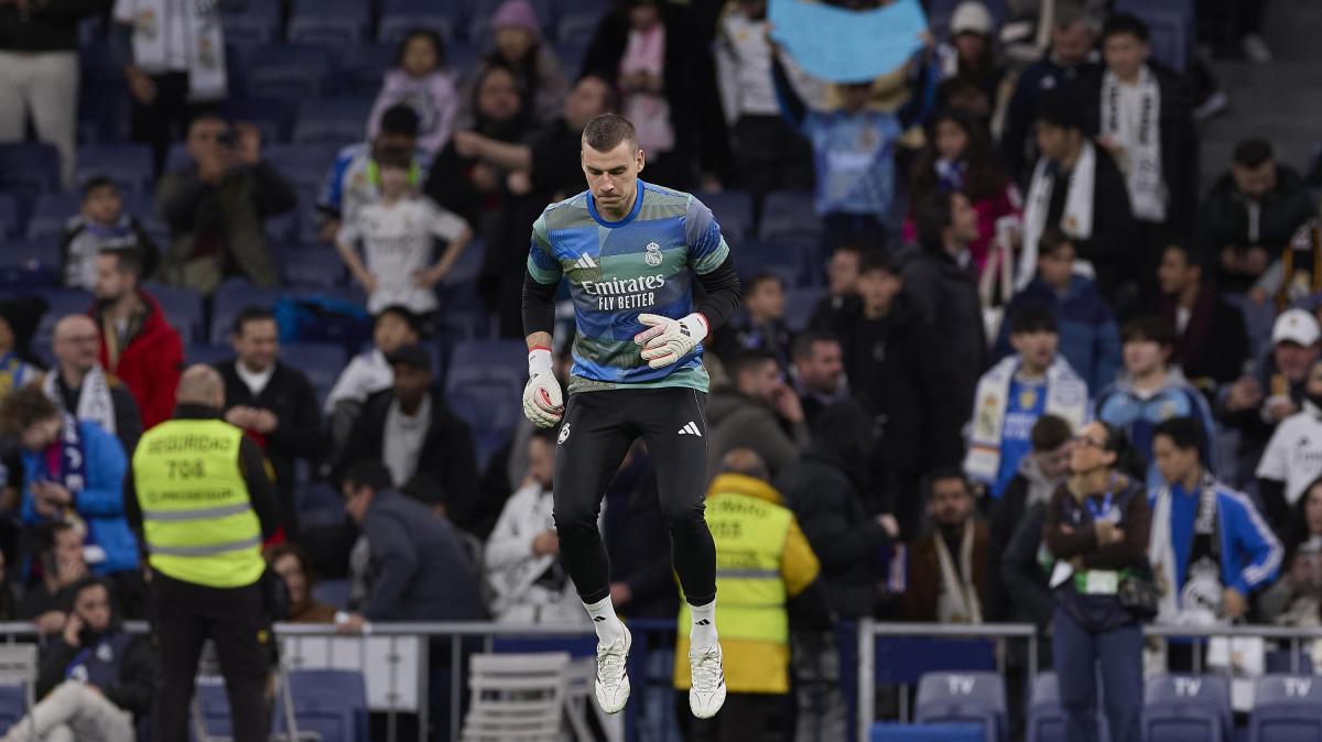 Apoyo incondicional a Lunin desde el vestuario del Real Madrid