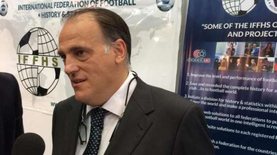 Tebas: "¿De Gea? El Madrid me llamó, pero sabe las normas"