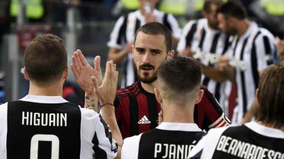 OFICIAL - Bonucci vuelve a la Juventus e Higuaín ficha por el Milan