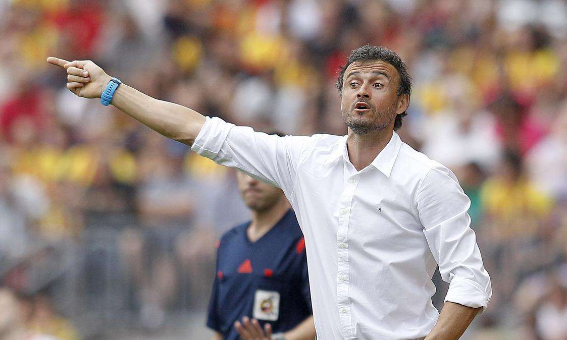 Luis Enrique, sobre Cristiano: "Esto es un deporte de contacto"
