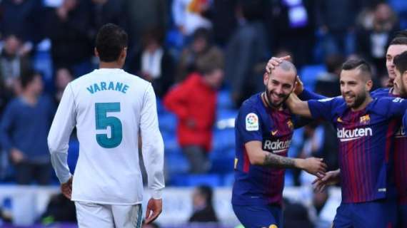 El gafe de Varane: solo una victoria ante el Barça en LaLiga