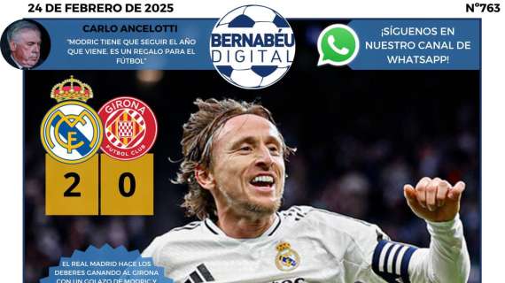 El "eterno" Luka Modric, protagonista de la portada BD