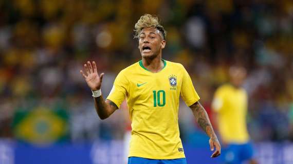 ¡OJO! Neymar se retira lesionado del entrenamiento con Brasil