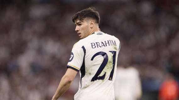 Brahim marca y asiste con el Real Madrid: estos son sus números