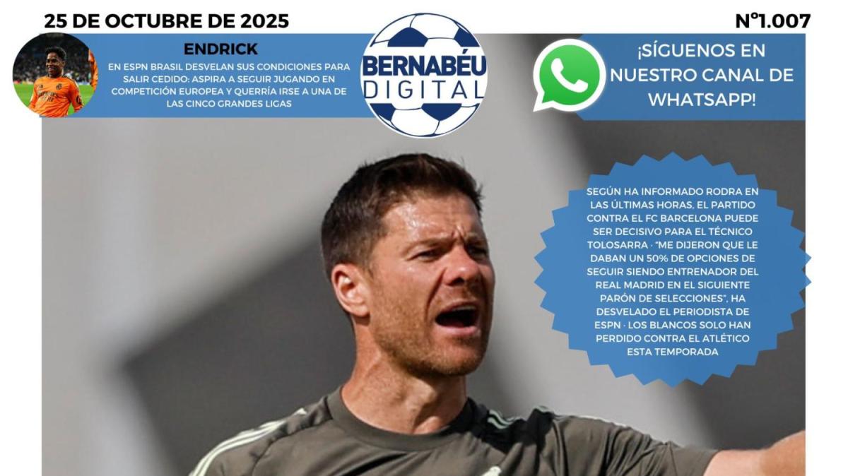 La portada BD destaca la prueba de fuego para Xabi Alonso