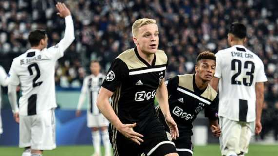 Maldini: "Van de Beek es una máquina siempre activa. Está en todos sitios en ataque"