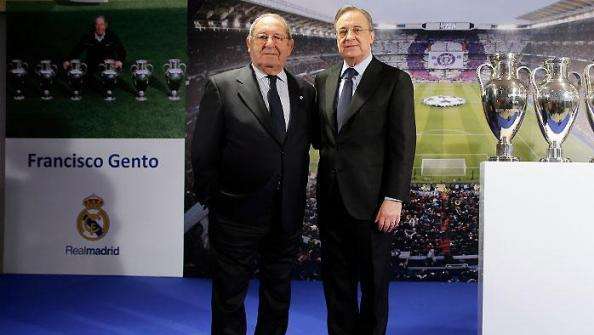 Gento: "Estoy orgulloso de ceder mi patrimonio al club que me lo ha dado todo"