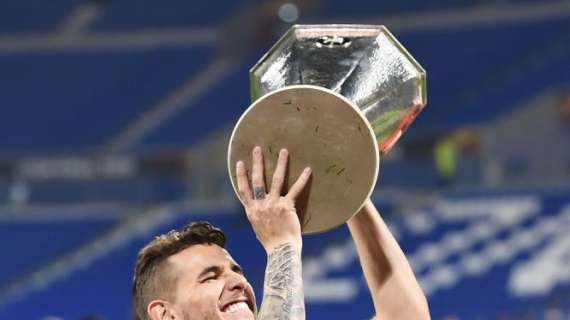 Lucas Hernández se despide de la afición rojiblanca: "Ha sido la decisión más difícil de mi vida"