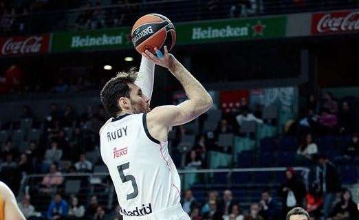 Rudy Fernández, en el quinteto de la jornada