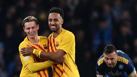 De Jong y Aubameyang, Bar&ccedil;a