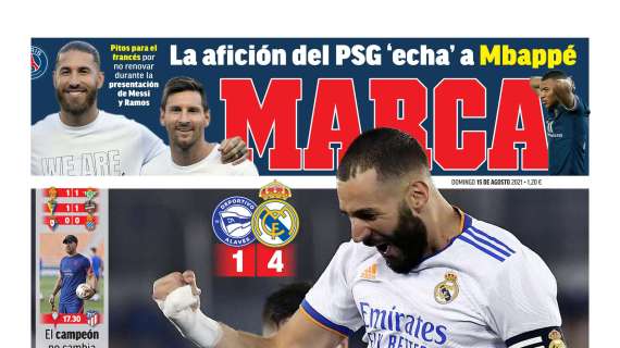 PORTADA | Marca, con el Real Madrid: "Arranca con ganas"