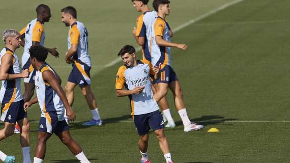 Entrenamiento del Real Madrid