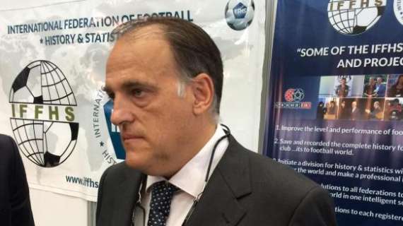 Tebas explica la razón por la que no se compró antes el ojo de halcón