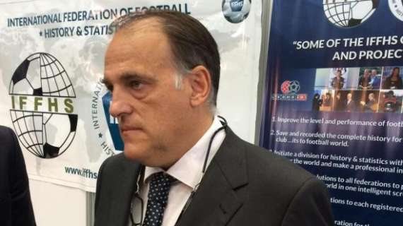 Tebas: "Sigo pensando que Rubiales no está capacitado para presidir la RFEF"