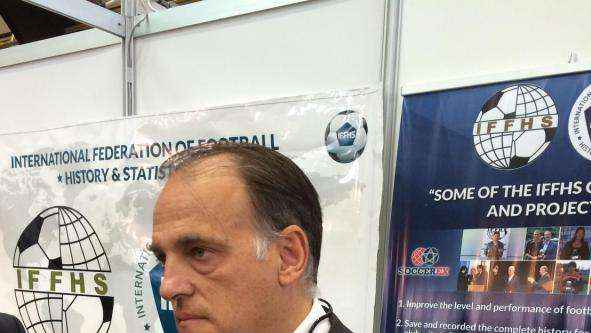Tebas: "Villar tenía las mismas posibilidades de ser presidente de la UEFA que mi hijo de cinco años"