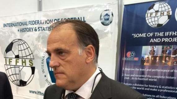 Tebas: "Logísticamente, el clásico en Nueva York es inviable. Al menos, el clásico de Liga"