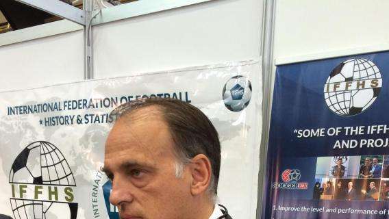 Tebas: "El Madrid quiere dividir a la Liga"