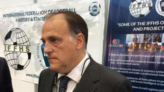 Tebas explica cómo afectaría la Independencia de Cataluña a La Liga