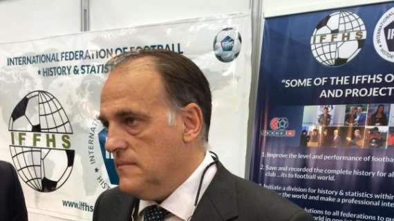 Tebas: "Estoy convencido de la inocencia de Cristiano. Si se marcha del Madrid..."