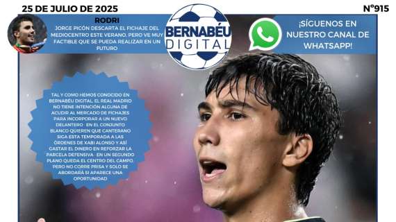 "Gonzalo cambia el plan": nuestra última exclusiva, en la portada BD