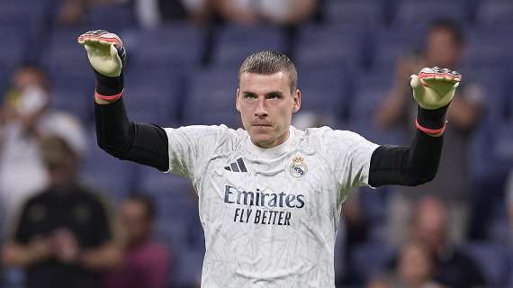 Andriy Lunin se une a la enfermería del Real Madrid