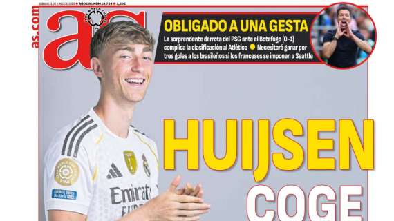 AS saca en primera plana a Huijsen y su extraordinario debut