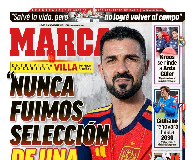 Marca titula su portada con: "Nunca fuimos selección de una sola estrella"