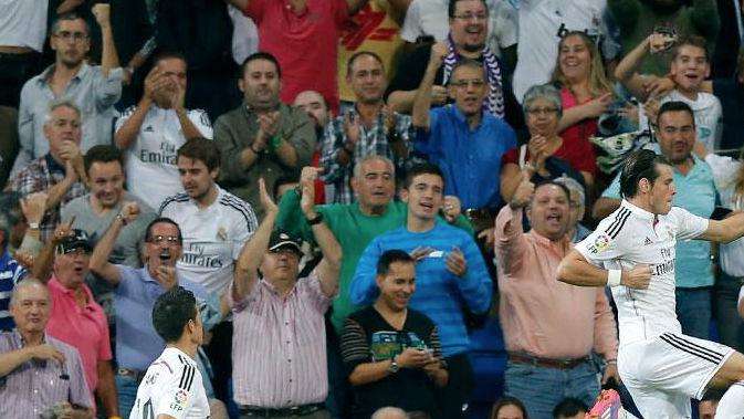 Bale logra el gol 3000 del Madrid en el Bernabéu en Liga