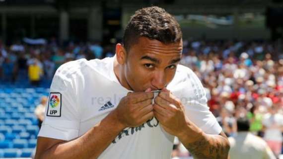 FOTO - Danilo, ante su momento: "¡Vamos, Madrid!"