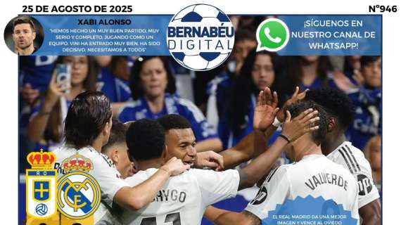 La victoria del Real Madrid ante el Oviedo copa la PORTADA BD
