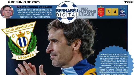 "El Leganés, a por Raúl": el eterno capitán, en la portada BD