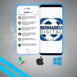 ¡Descarga la app de Bernabeu Digital! ¡Toda la actualidad del Real Madrid en tu bolsillo! 
