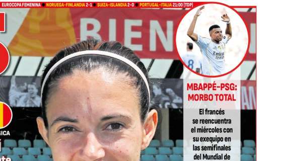 Mbappé y el PSG se cuelan en la portada de AS