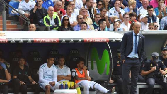 Los de Zidane sólo cometieron una falta en 45 minutos, ¿falta de actitud?