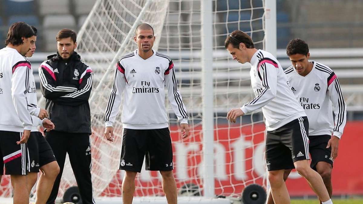 El Madrid termina de preparar el partido ante el Ludogorets