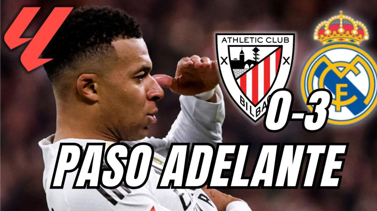 ¡Exhibición del Real Madrid en San Mamés! Estelar Mbappé y gran imagen coral de los de Xabi Alonso