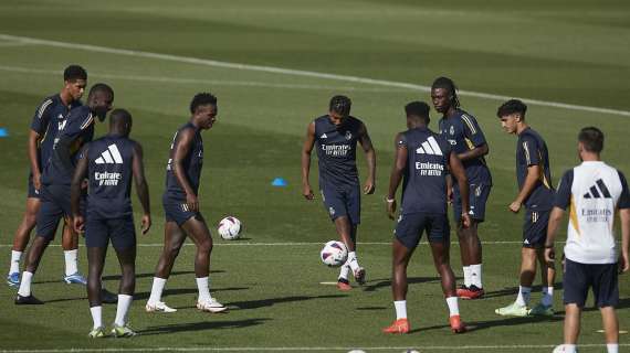 Entrenamiento Real Madrid