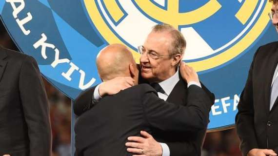 Florentino - Zidane: el reencuentro, hoy en la Gala 'The Best'