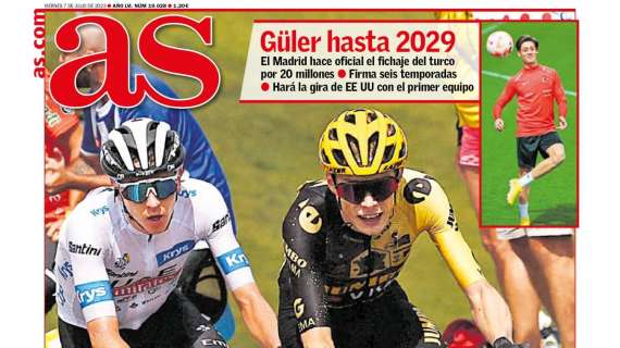 PORTADA | AS: "Güler hasta 2029"