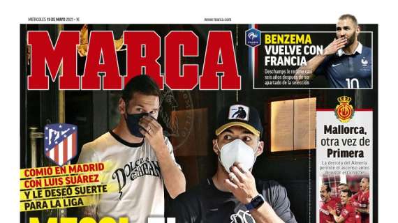 PORTADA | Marca: “Benzema vuelve con Francia"